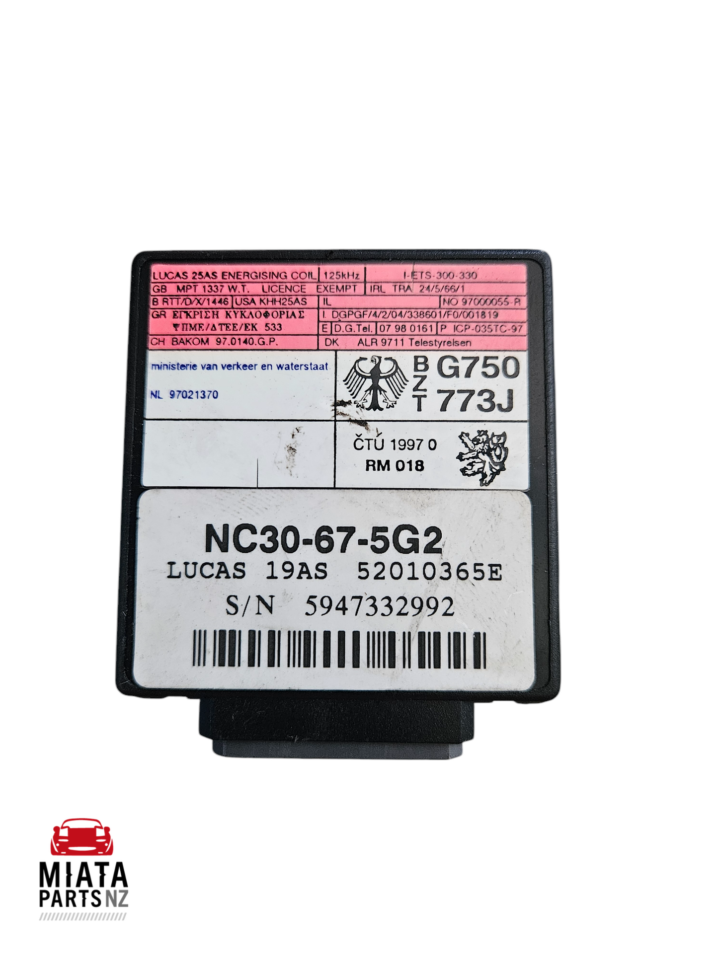 MX5 NB Immobiliser Control Unit Relay (Used)