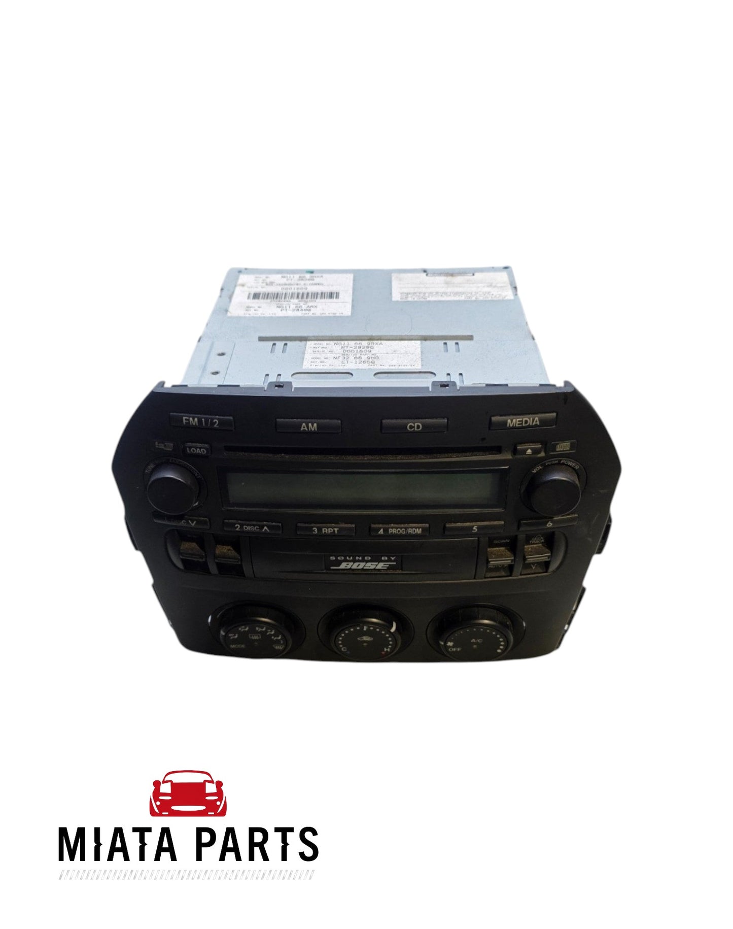 MX5 NC Radio & Heater Panel (NZ FREQ) (Used)