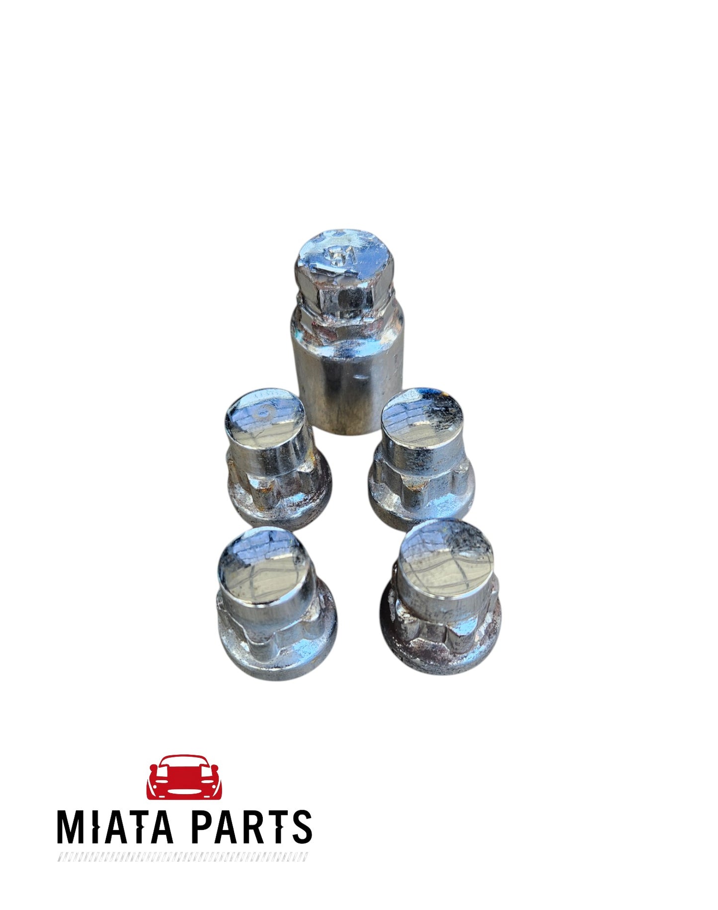 M12x1.5 Wheel Lock Nut and Key Set (Used)