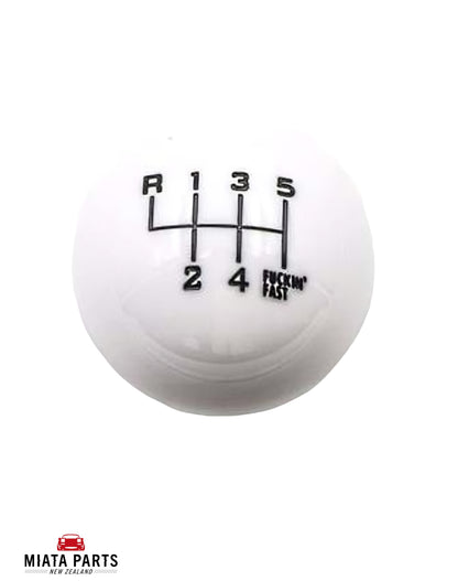 Fuc** Fast Shift Knob White