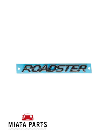 MX5 ND Rear "Roadster" Badge Chrome (New) (Genuine)