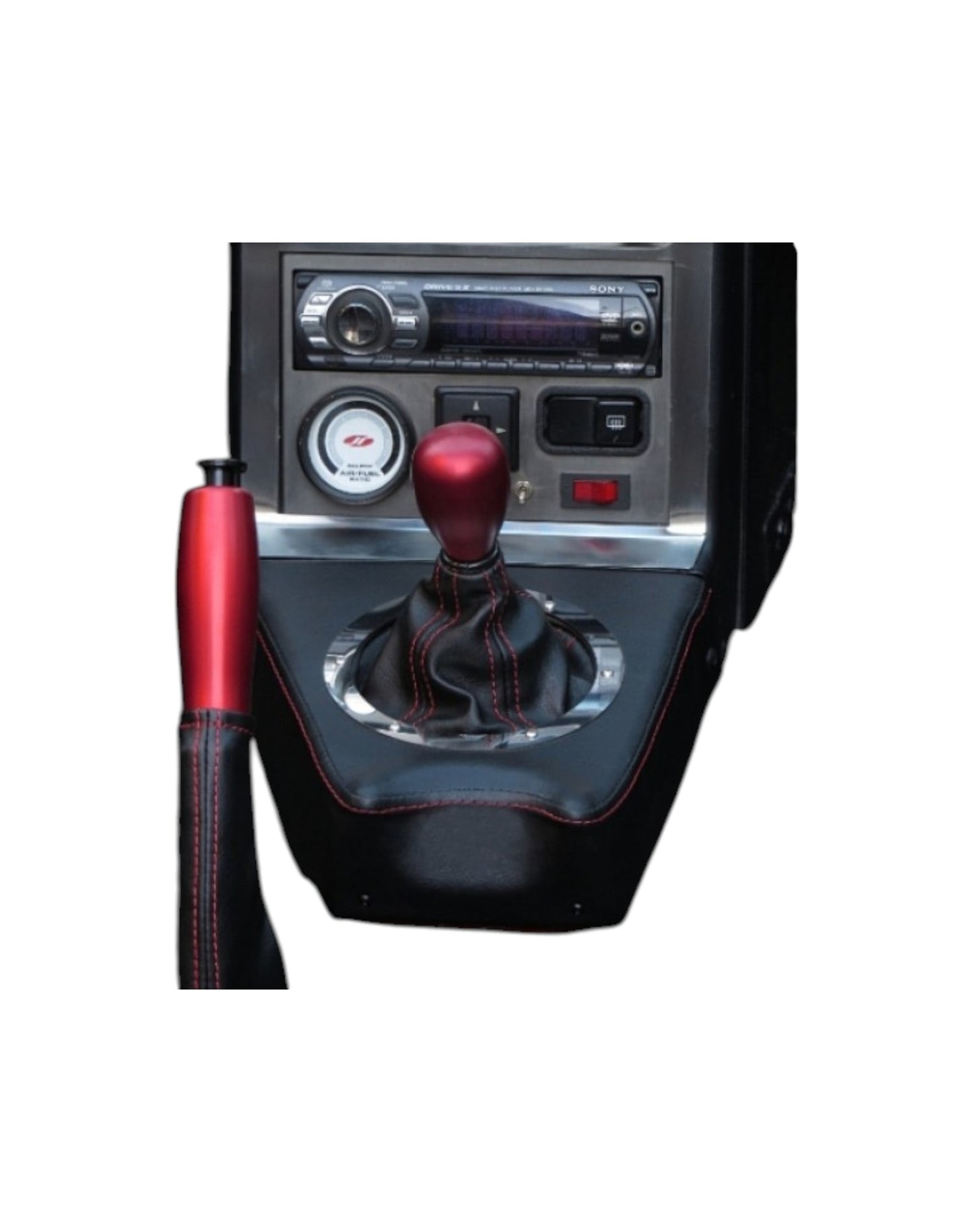 MX5 NA Little Devil Short Console, Leather