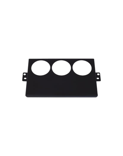 MK2/NB 2DIN Control Panel with 3x52mm Gauge Cut Outs