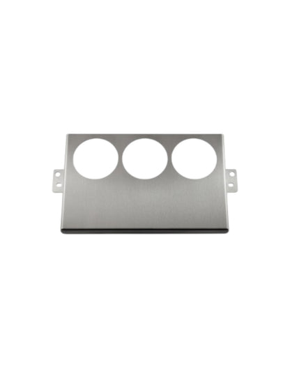 MK2/NB 2DIN Control Panel with 3x52mm Gauge Cut Outs