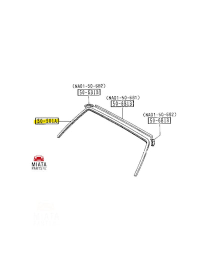 MX5 NA Windshield Install Rubber Seal (New) (Genuine)