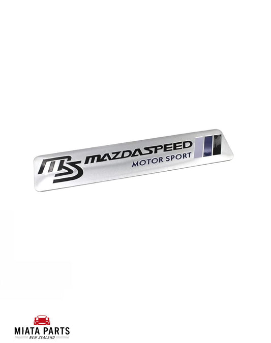 MazdaSpeed Badge