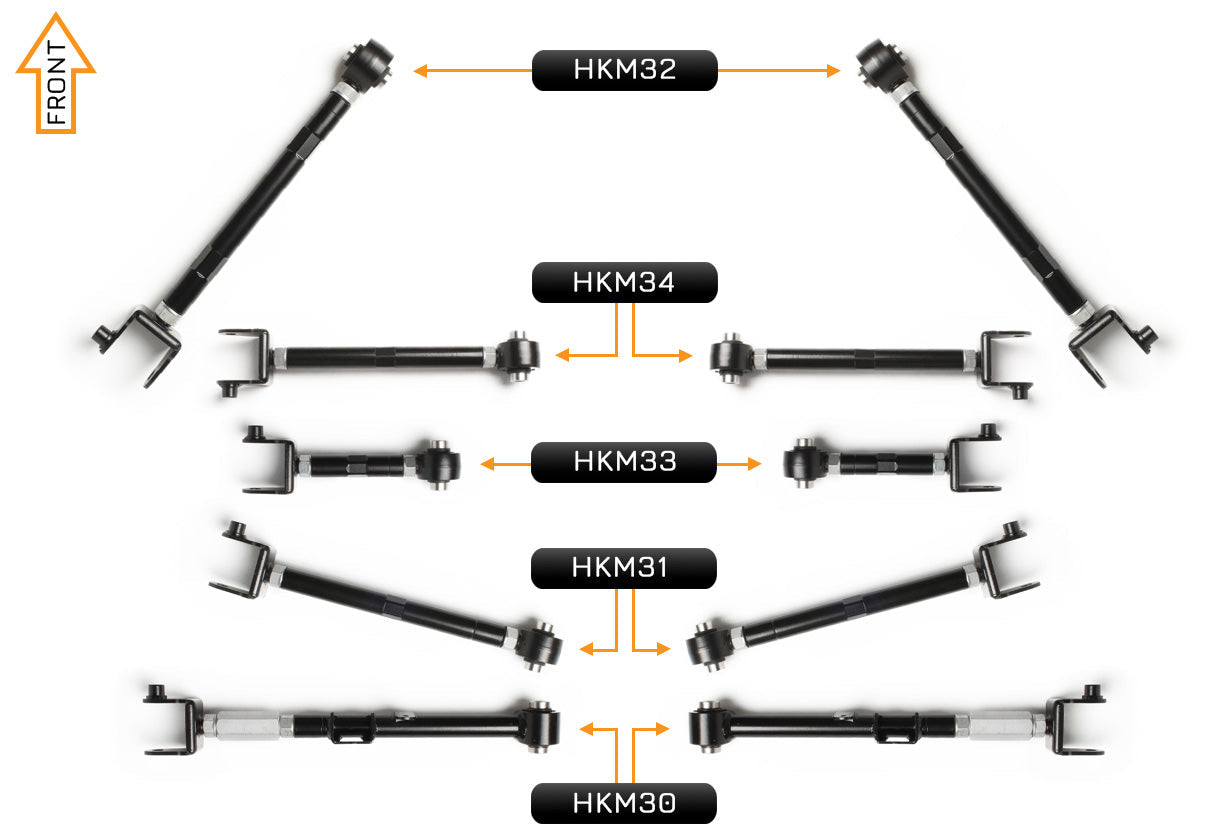 MX5 ND - Rear V2 PRO Arm Kit