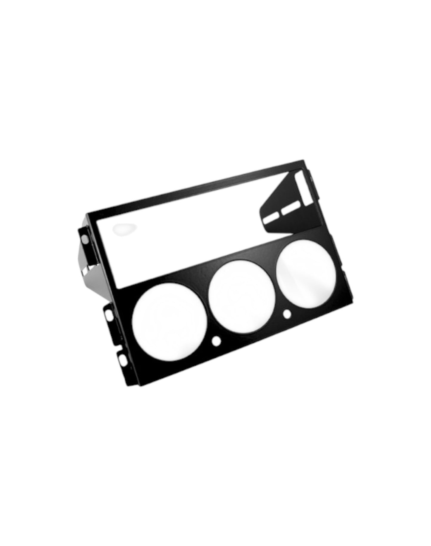 Stainless Radio Cage 3x Gauges, 2x Custom Switches NA/MK1