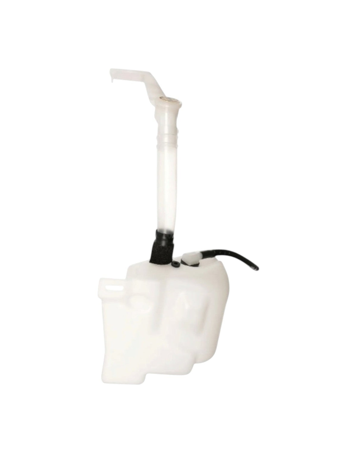 Rotary Parts NZ genuine new coolant reservoir and overflow tank for Mazda RX7 FD, featuring a white plastic tank.