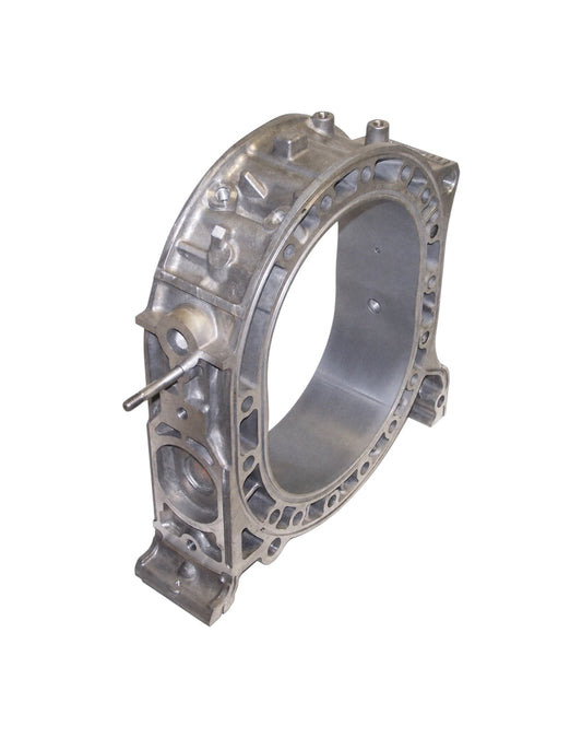 Rotary Parts NZ genuine Mazda RX8 Renesis 13B rotor housing in silver cast metal for 2003-2008 engine rebuilds